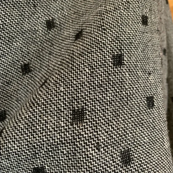 Vintage Wool Unique Polka Women's Dress Jacket Sweater Tunic Retro Cabin Cottage - Picture 4 of 7
